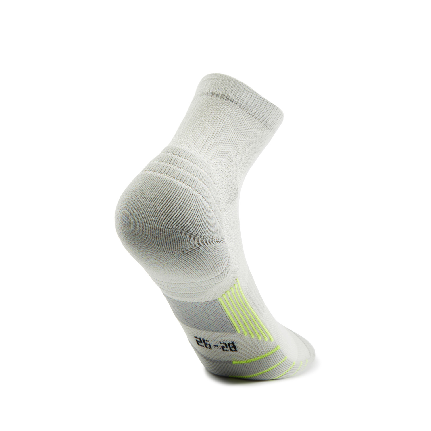 Li Ning Running Collection Running Socks Unisex 1 Pack Stone Gray