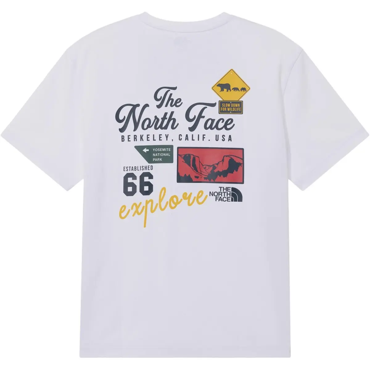THE NORTH FACE T Shirt Men's White