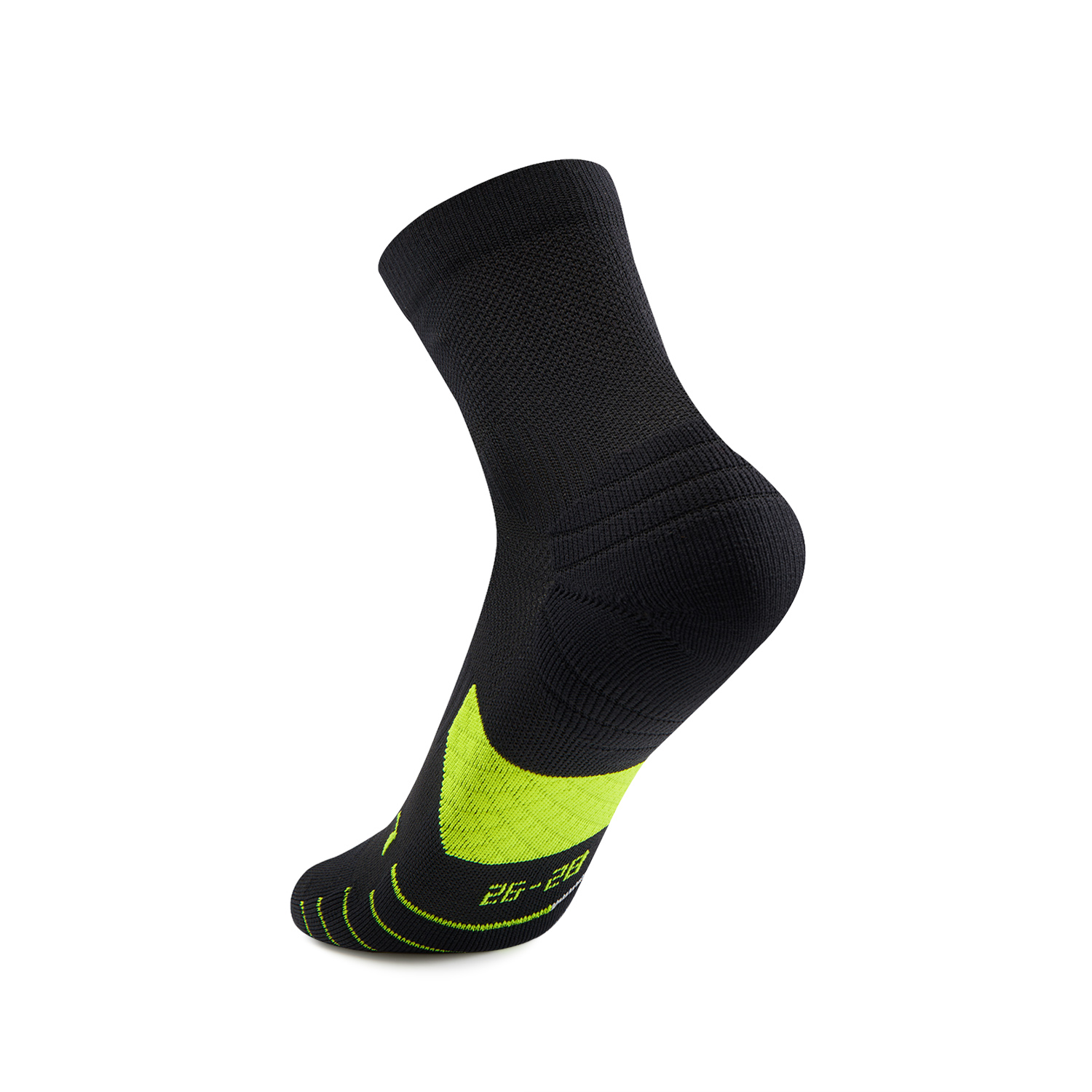 Li Ning Running Collection Running Socks Unisex 1 Pack Black