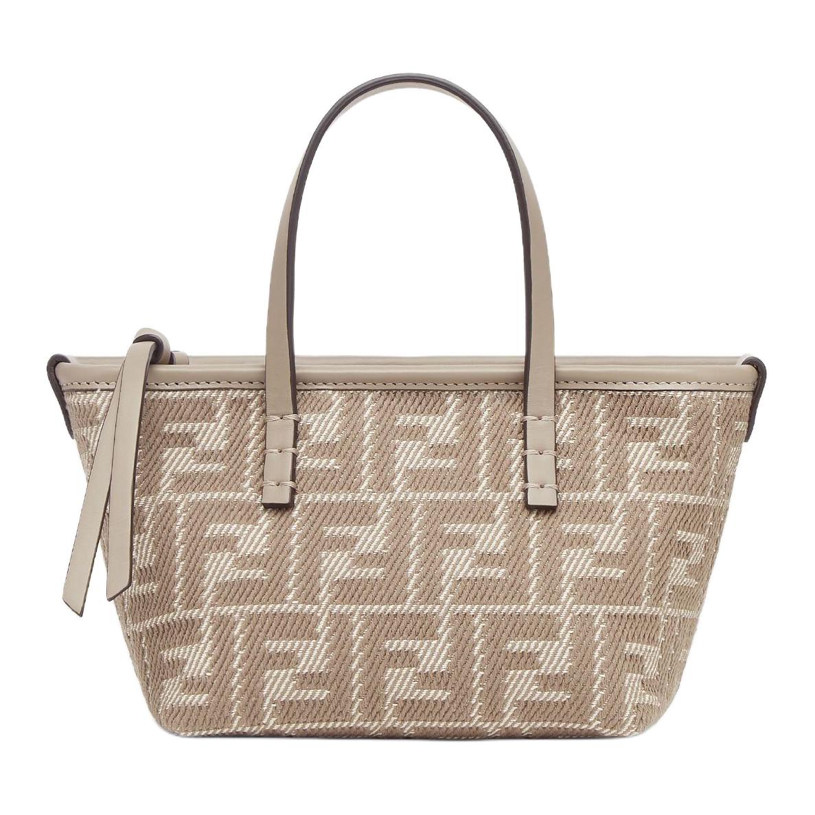 Женская сумка Fendi Roll (серая)