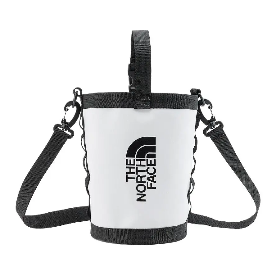 THE NORTH FACE 6.2L Bucket Bag One Shoulder Handbag Outdoor Bag Fabric Snow Peak White Unisex