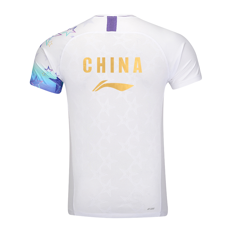 Li Ning Badminton Collection Badminton Jersey Men’s White