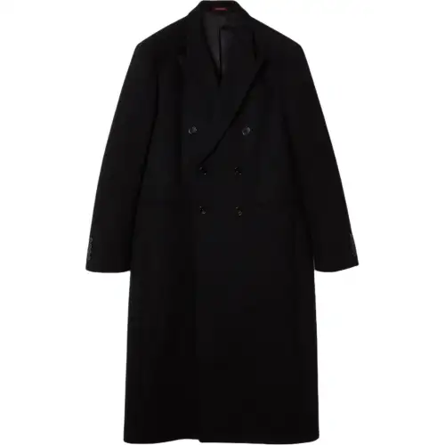Gucci Batavia wool coat with Web