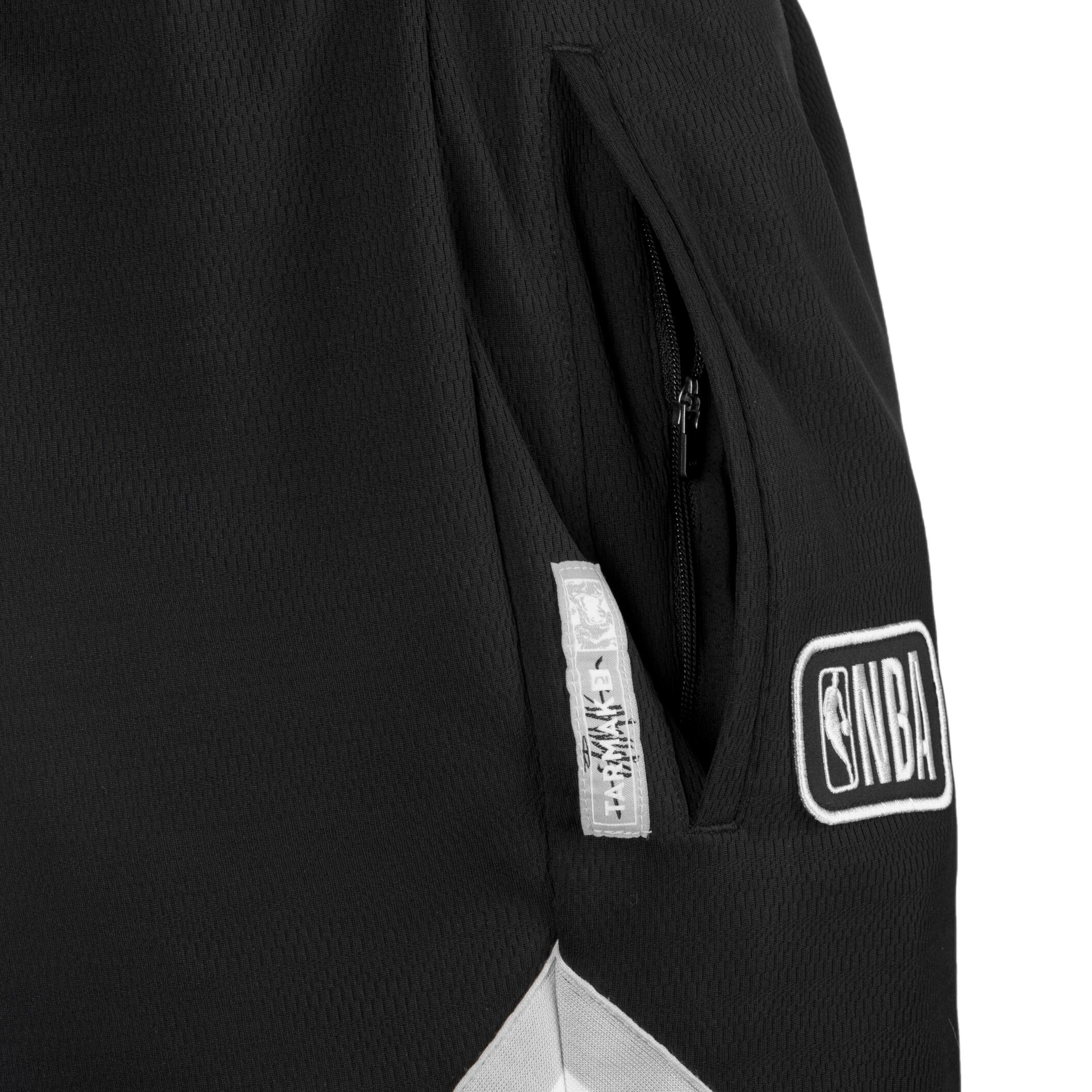 DECATHLON x NBA TARMAK Basketball Shorts Unisex Graphite Black