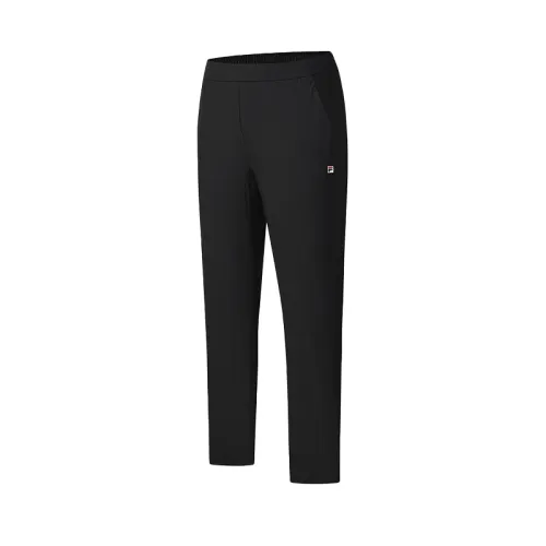 FILA Tennis Knitted Sweatpants Men's Pitch Black