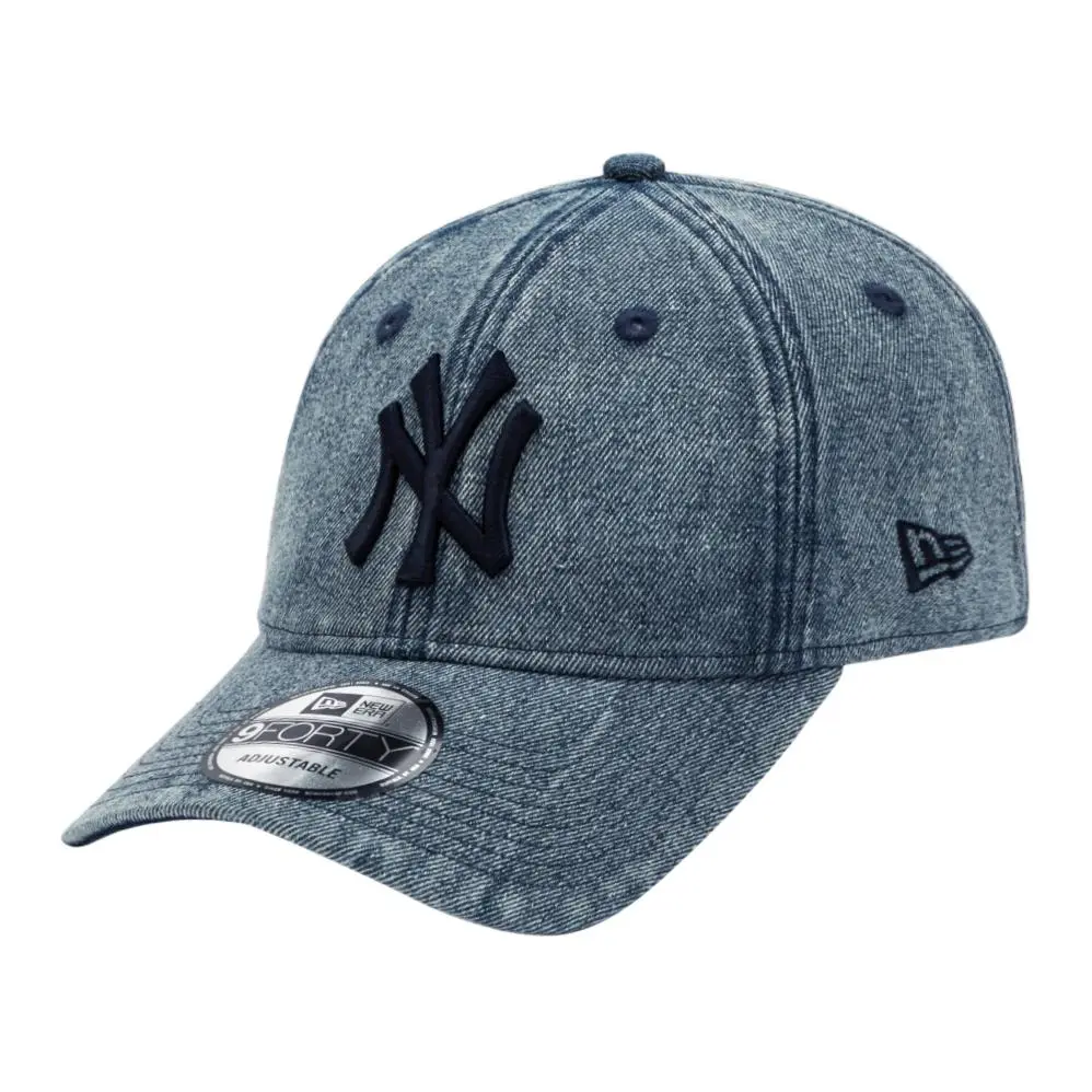 New Era Original Design Cotton, Polyester, Viscose, Polyamide Baseball Caps Unisex Blue