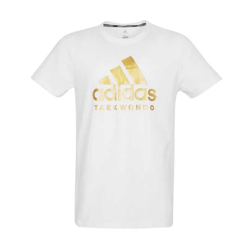 Adidas T Shirt Men's White Gold