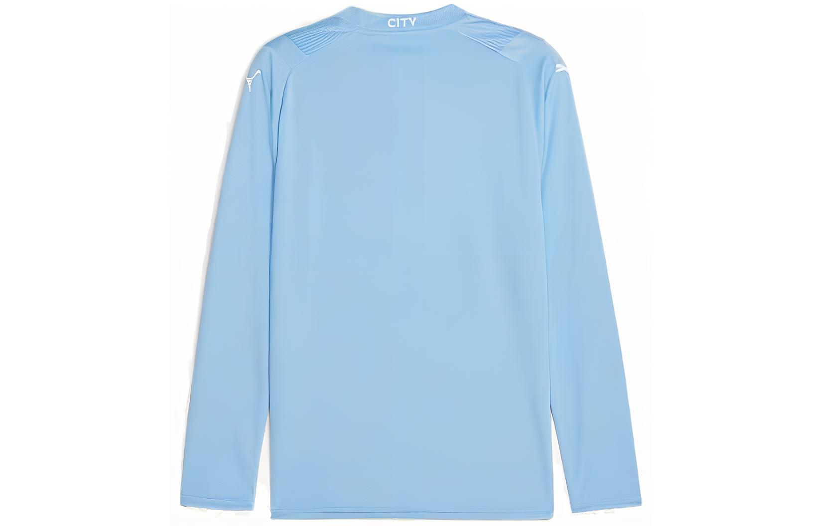 PUMA Manchester City Home Jersey Collection Soccer Jerseys Men’s Blue Moderate Straight Fit