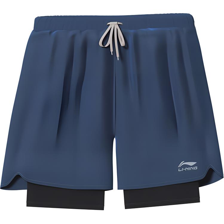 Li Ning Men’s Swimwear Men’s Blue Gray