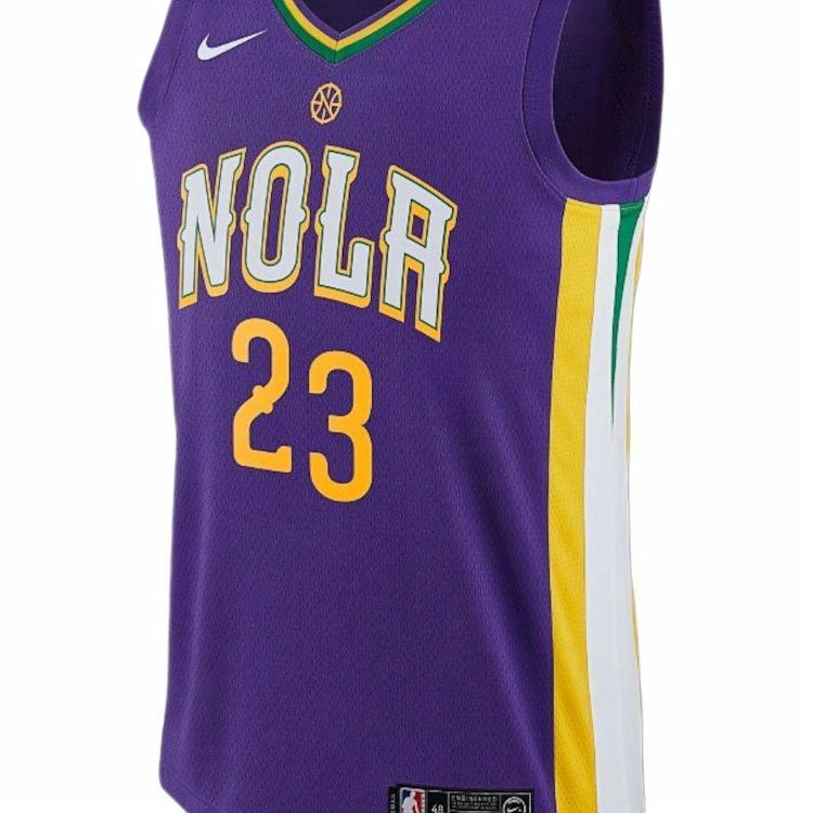 Мужская футболка Nike NBA SW (фиолетовая) — фото 3