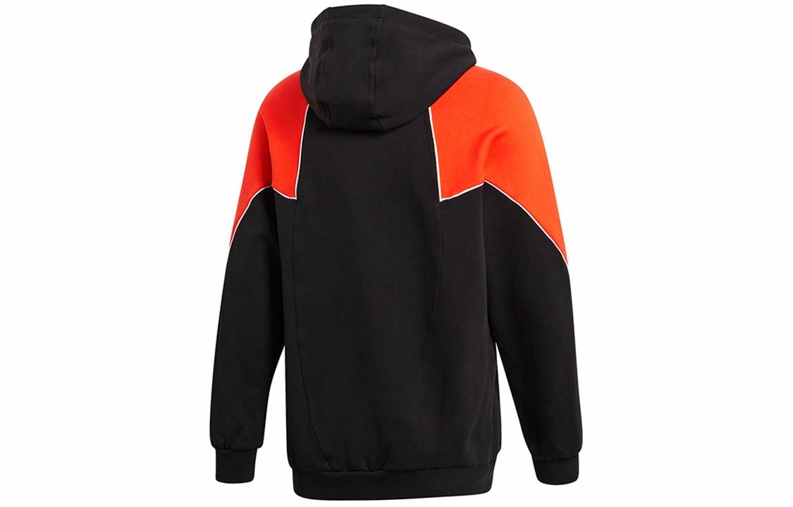Мужское худи adidas originals Bg Tf Ab Hoody (черно-оранжевое) — фото 2