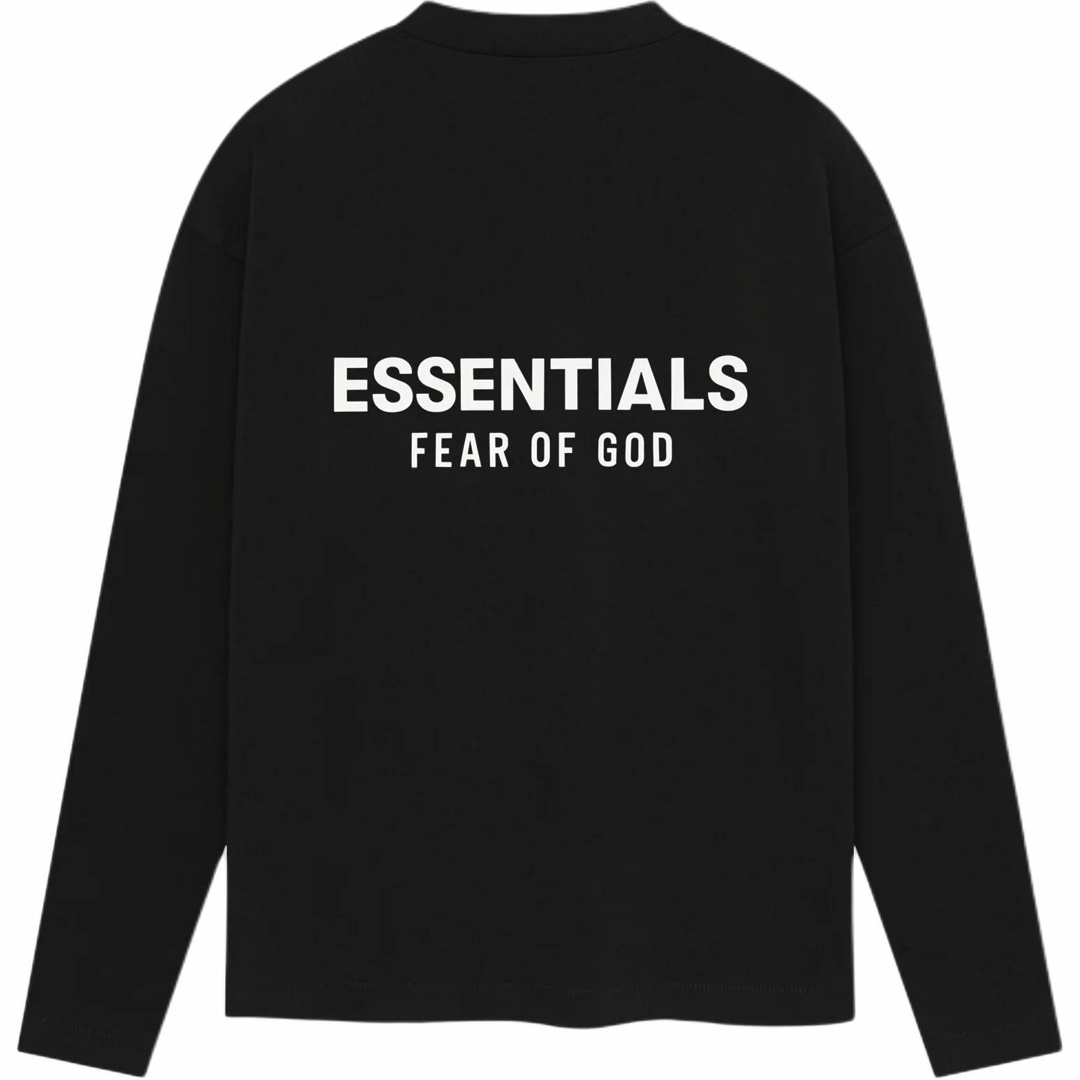 Мужской лонгслив Fear of God Essentials Always On (черный)
