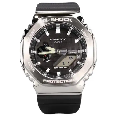 CASIO Unisex Liquid Crystal/Analog Dual Display Series Gray Watch GBM-2100-1A