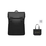 LEVEL8 PU Backpack Medium Unisex Black