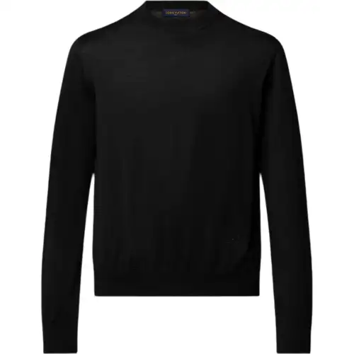 Lv Silk Cashmere And Wool Blend Crewneck