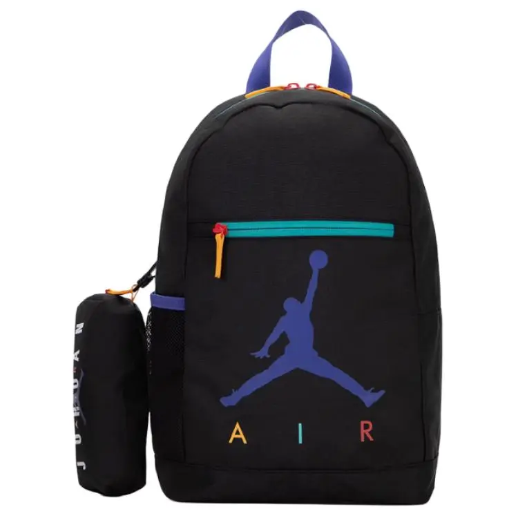 Jordan Polyester Backpack Regular Unisex Black