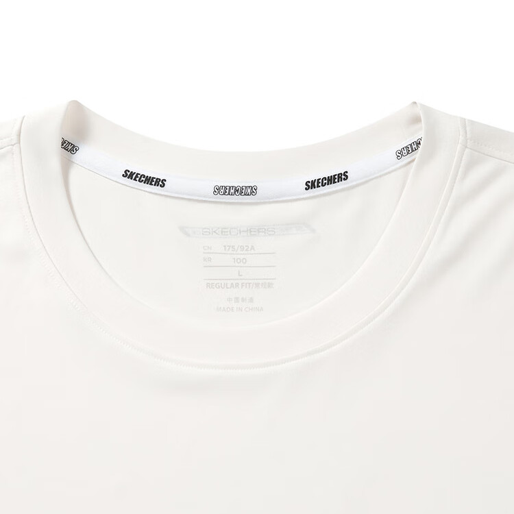 Skechers T Shirt Men’s Marshmallow White