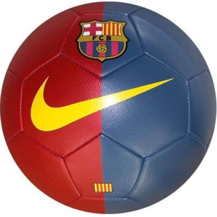 Футбольный мяч Nike FC Barcelona (сине-гранатовый)