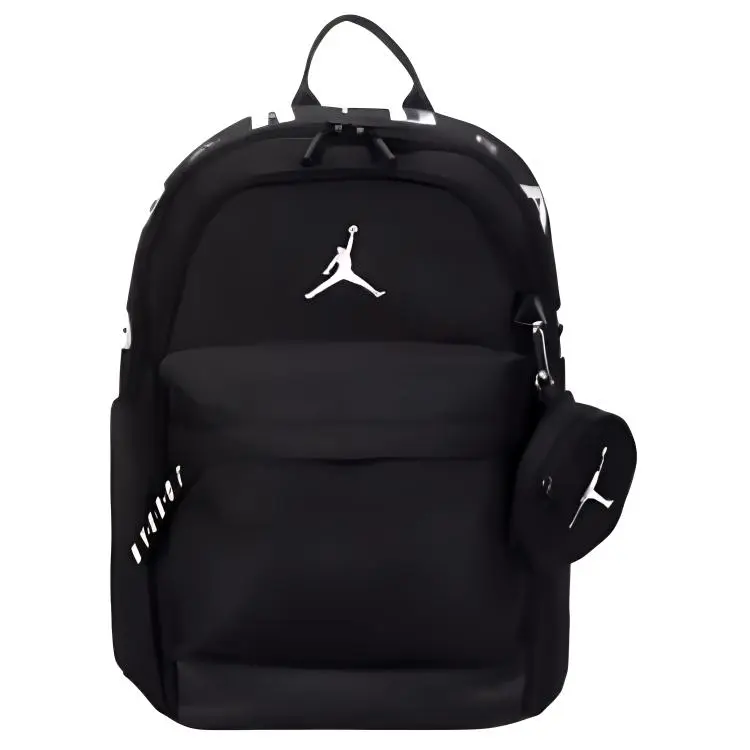 Jordan Polyester Backpack Unisex Black