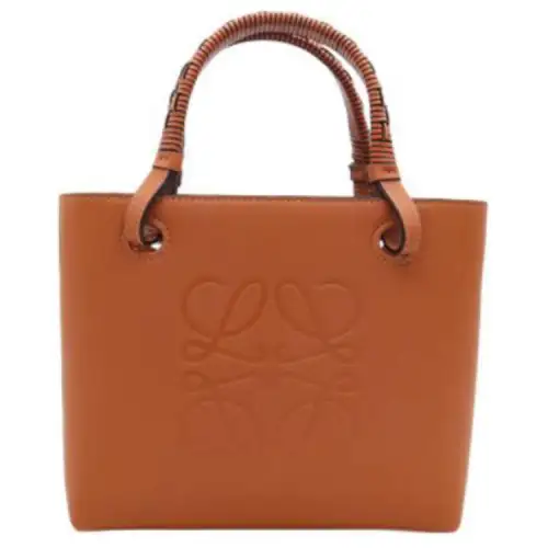 LOEWE Calfskin Shoulder Bag, Crossbody Bag, Handbag Women's Brown