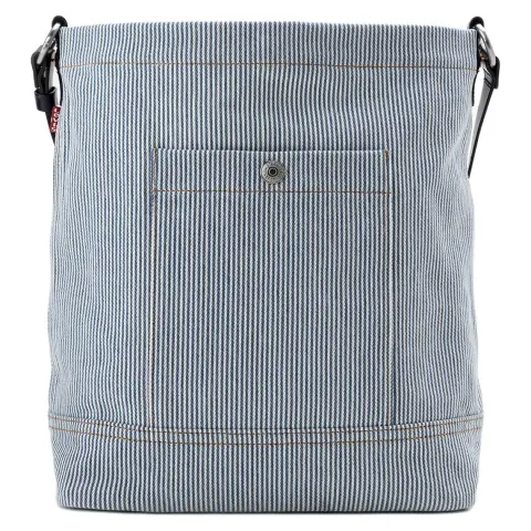 Levi's Cotton Bucket Bags Crossbody Bag, Shoulder Bag Regular Women's Faded Blue