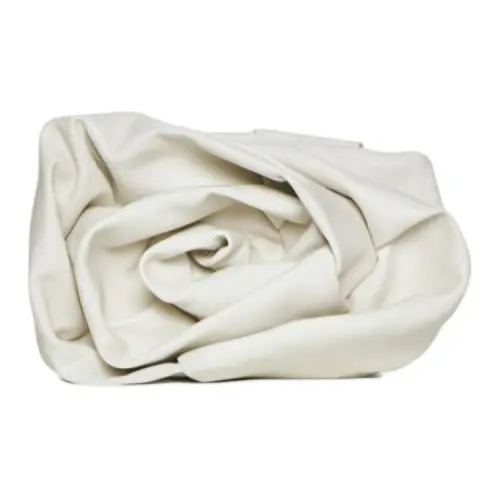 Burberry Nappa Leather Clutch Women's White