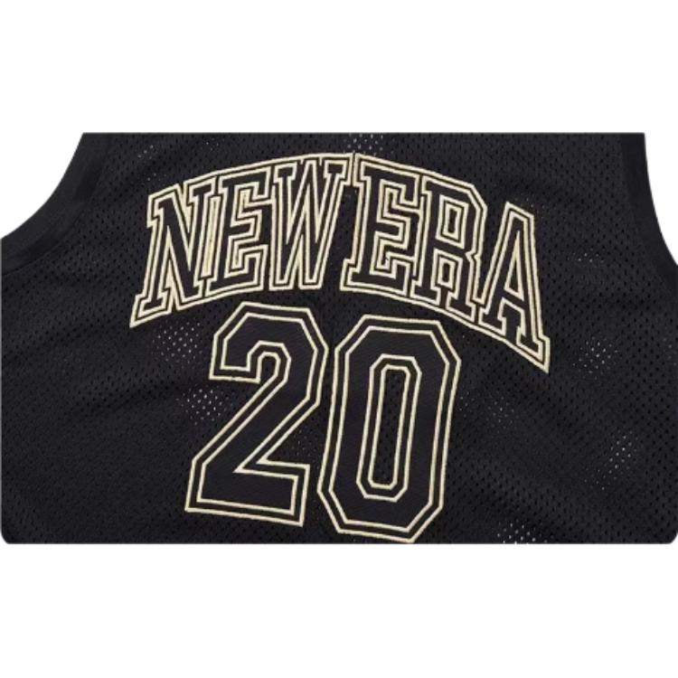 New Era Basketball Jersey Unisex Black