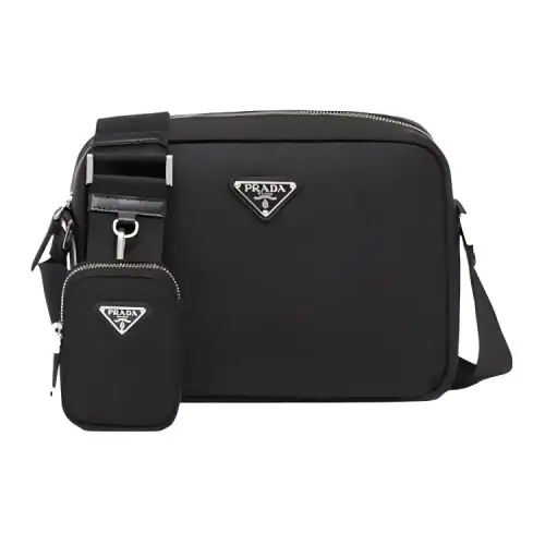 PRADA Adidas Re Nylon Shoulder Bag Black