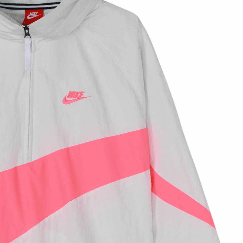 Мужская куртка Nike Big Swoosh (белая) — фото 4