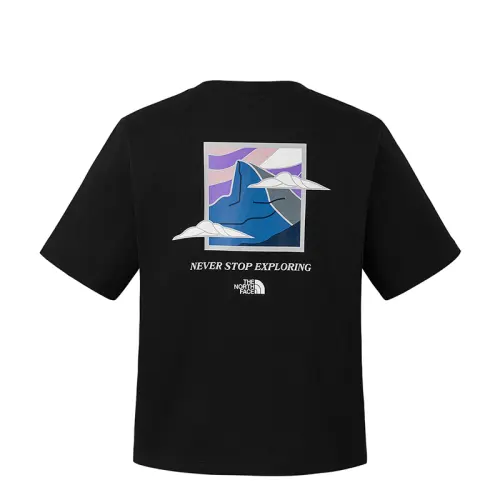 THE NORTH FACE T Shirt Women's Cosmic Black