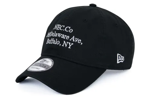 New Era Cotton Baseball Caps Unisex Black