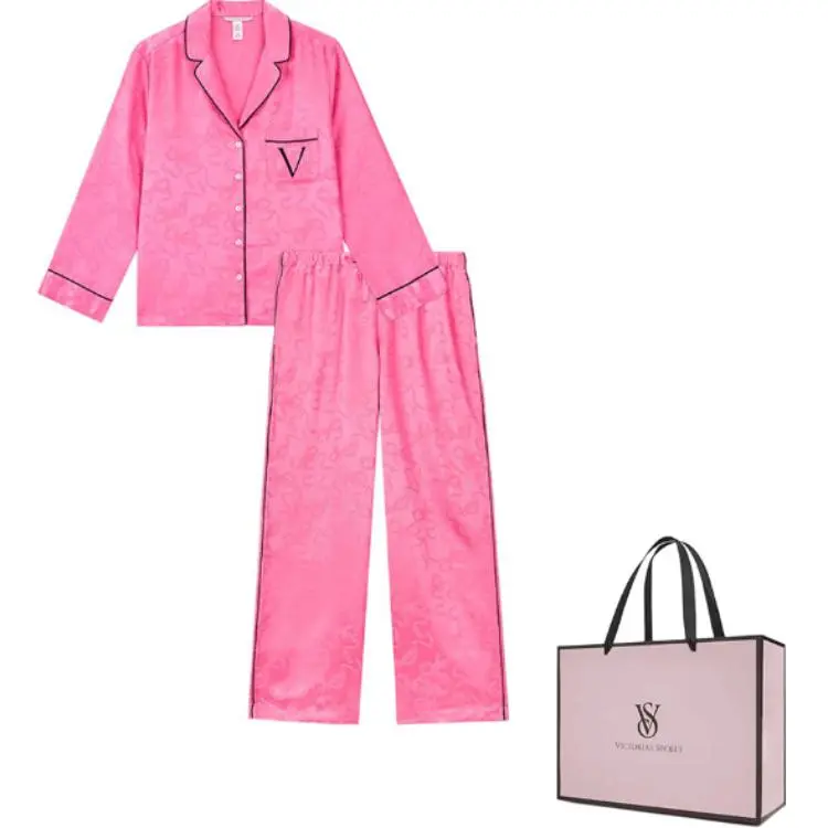 Victoria's Secret Pajama Set Women's Pink
