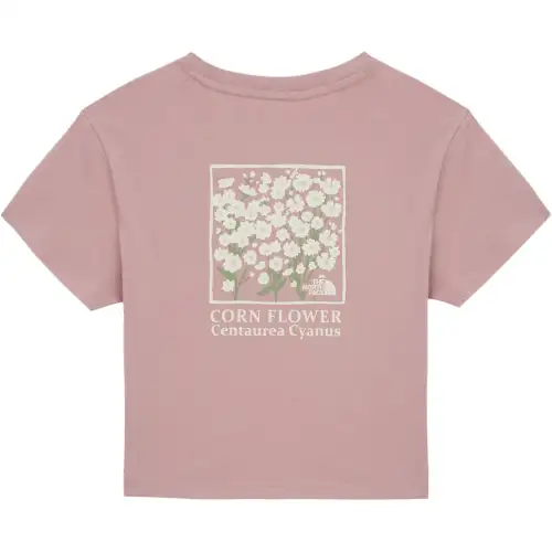 THE NORTH FACE T Shirt Women's Gray Pink