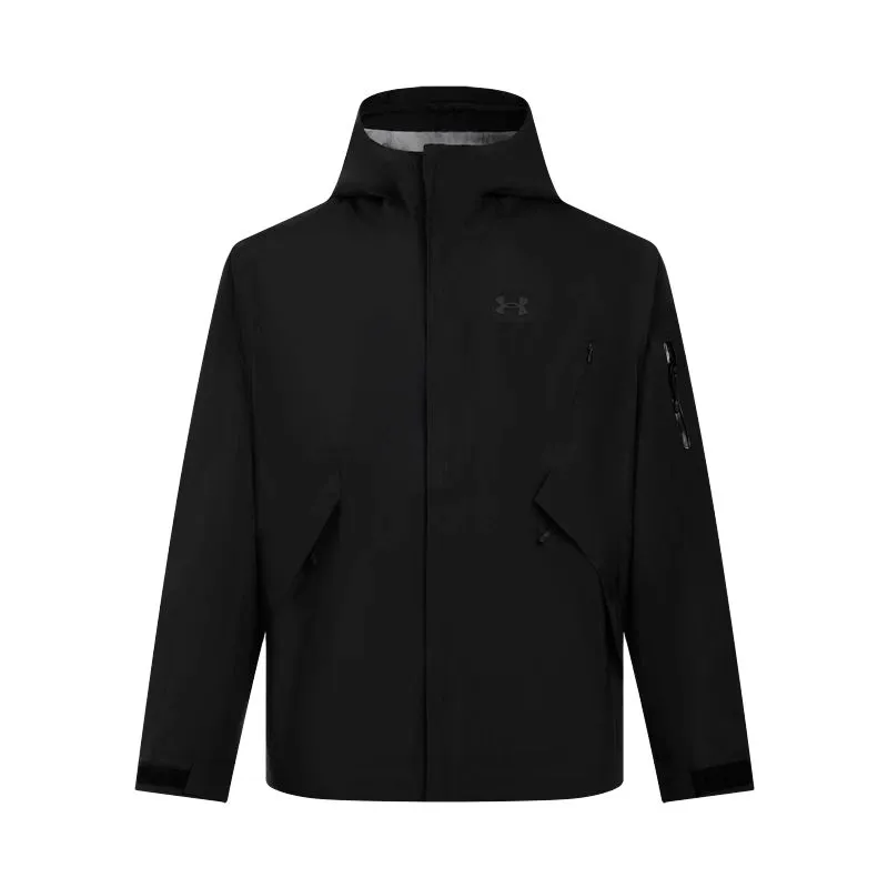 Under Armour Storm SS25 Business/Casual Waterproof Windbreaker Jacket Men's Black