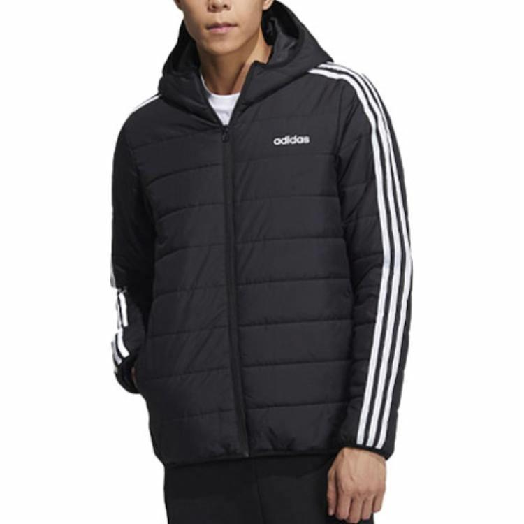 Куртка adidas neo M Ce 3s Pad Jkt (черная) — фото 3