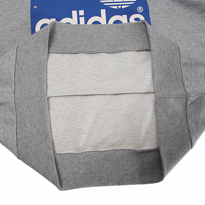 Мужские худи adidas originals (серые) — фото 5