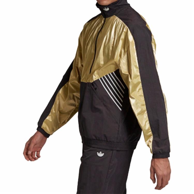 Мужская куртка adidas TLM 02 Trackt (черная) — фото 4