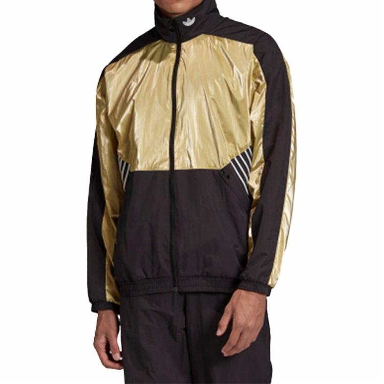 Мужская куртка adidas TLM 02 Trackt (черная) — фото 3