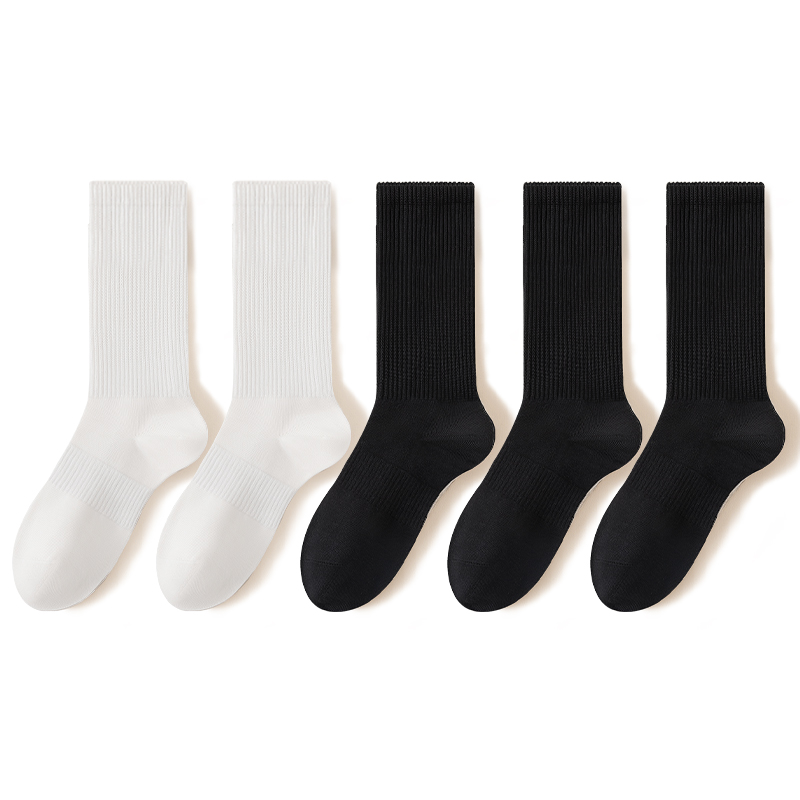 MIANZHUWU Knee High Socks All Season Unisex 5 Pack Combo Set