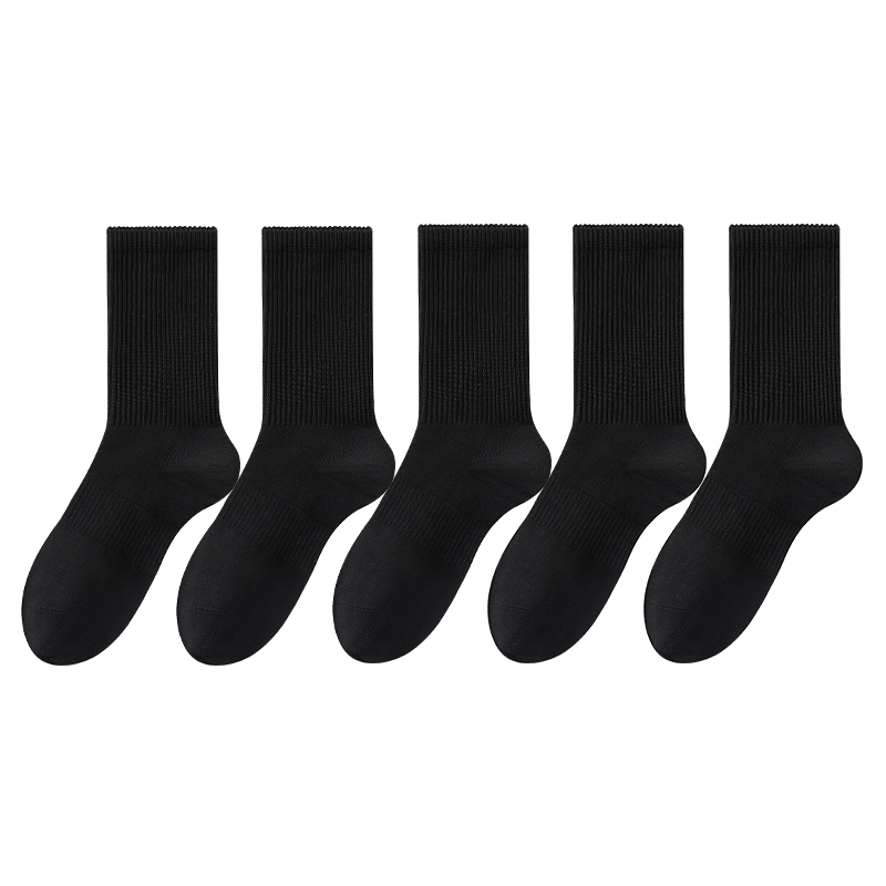 MIANZHUWU Knee High Socks All Season Unisex 5 Pack Combo Set