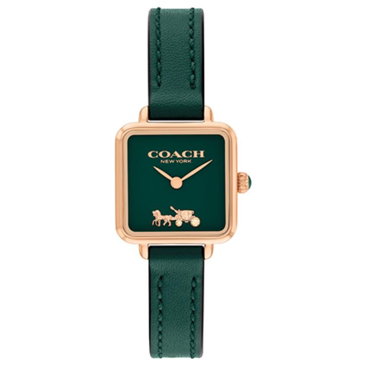 Женские часы COACH CASS (зеленые)