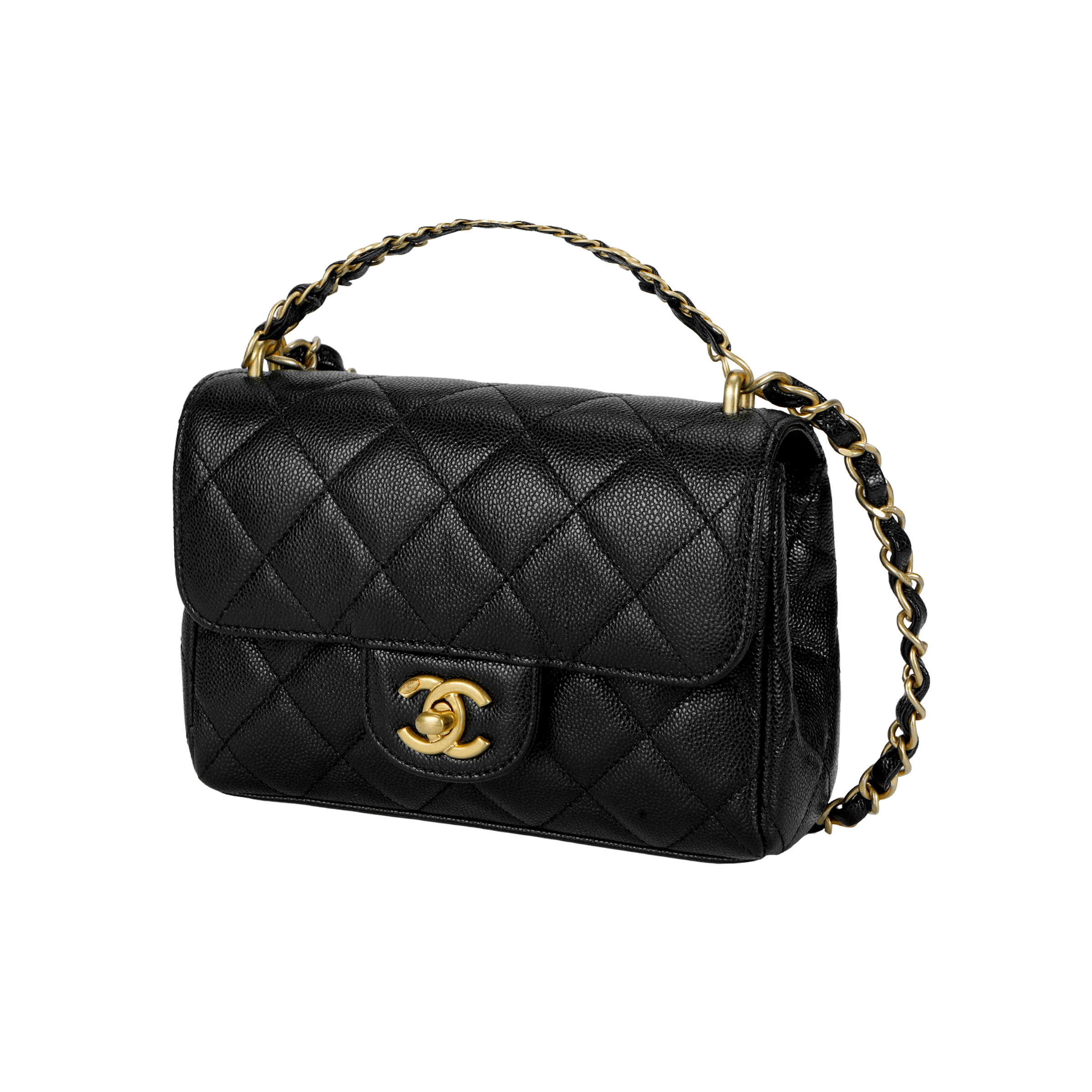 Женская сумка Chanel Classic Flap CF 25P (черная) — фото 2