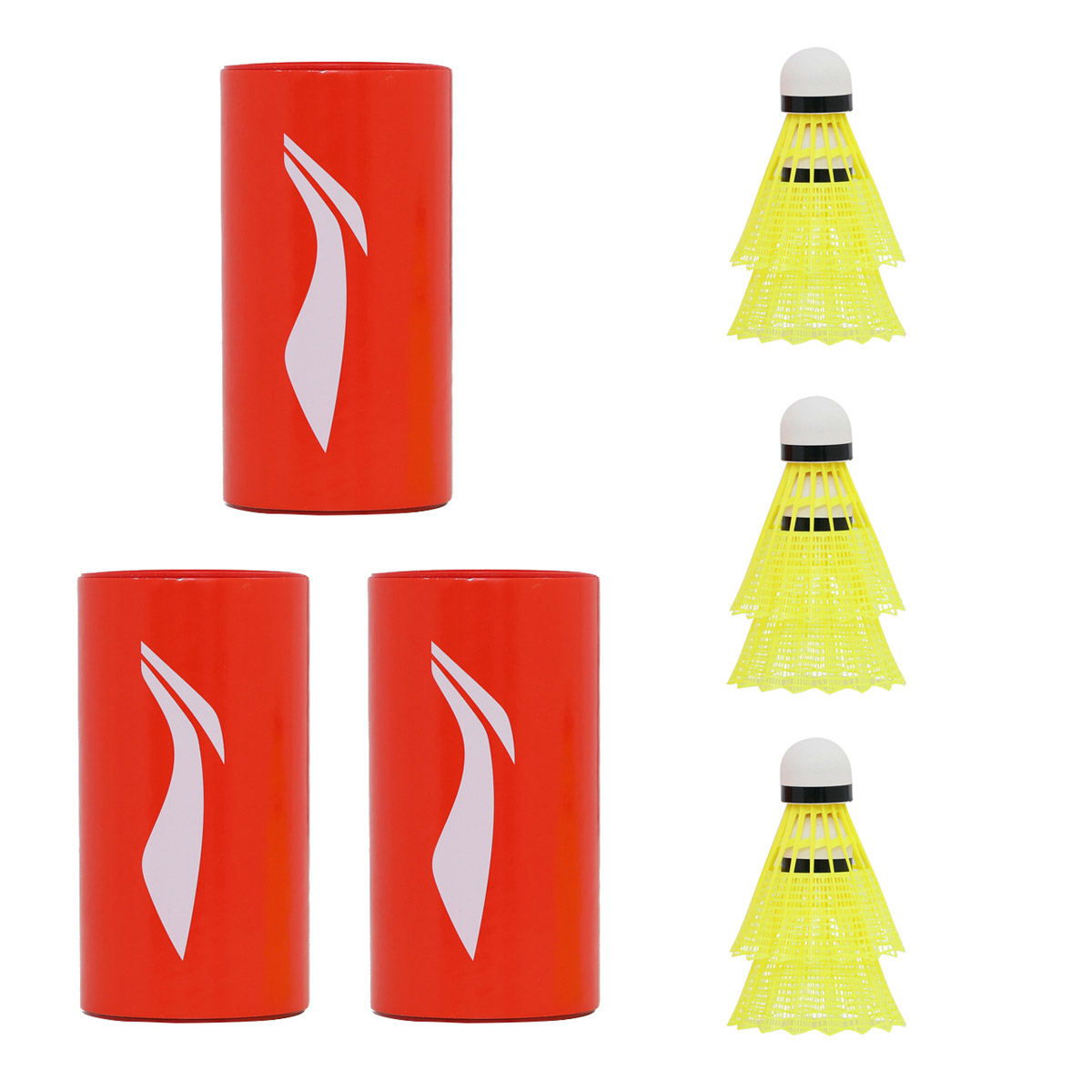 Li Ning Nylon Shuttlecock 2 Pack Nylon Shuttlecocks