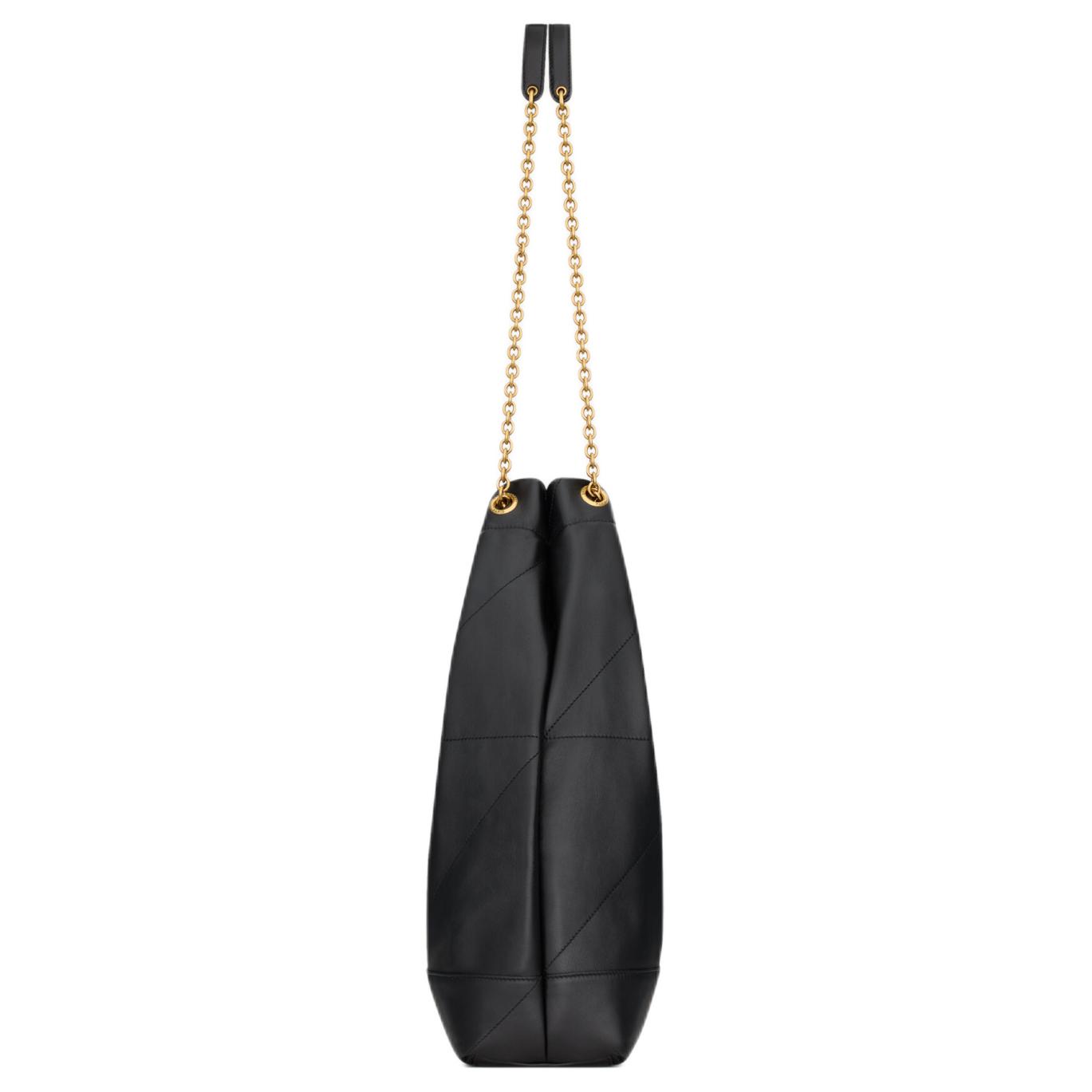 Женская сумка SAINT LAURENT YSL Jamie Pochon (черная) — фото 4