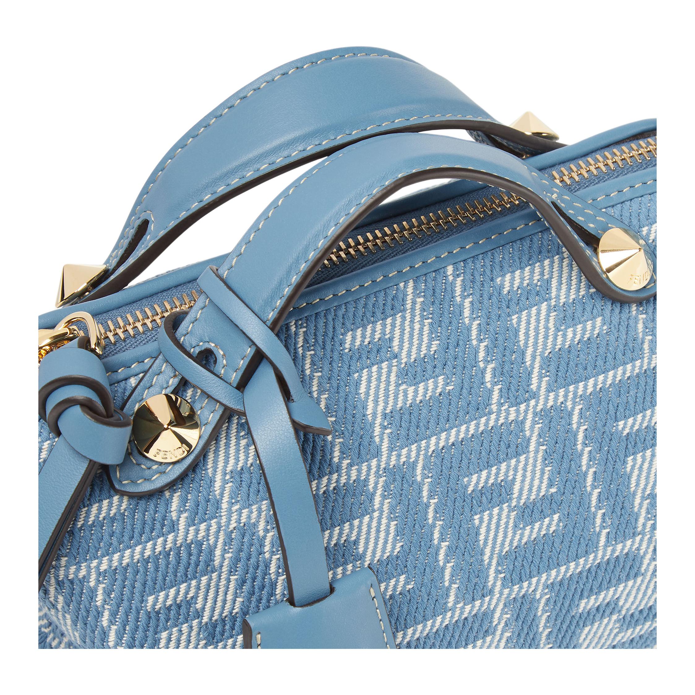 Женская сумка Fendi By The Way (синяя) — фото 7