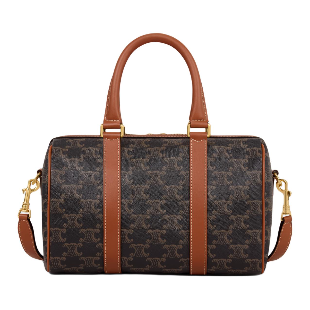 Женская сумка CELINE CELINE triomphe (коричневая)