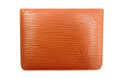 LOUIS VUITTON Epi Leather Wallet Women's Brown