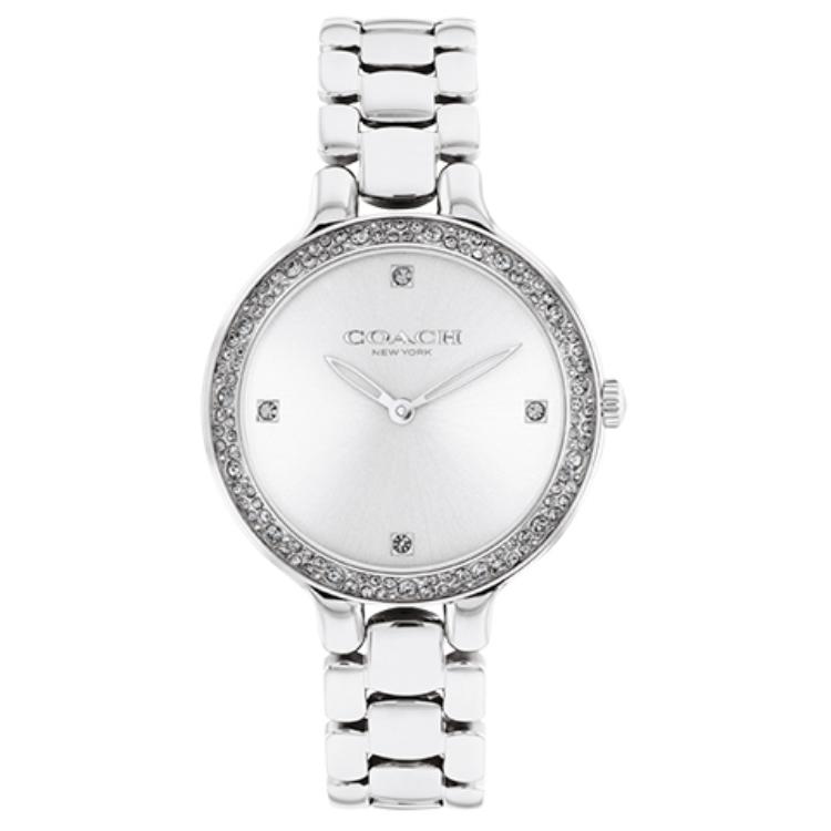Женские часы COACH COACH CHELSEA 32mm (серебристый)