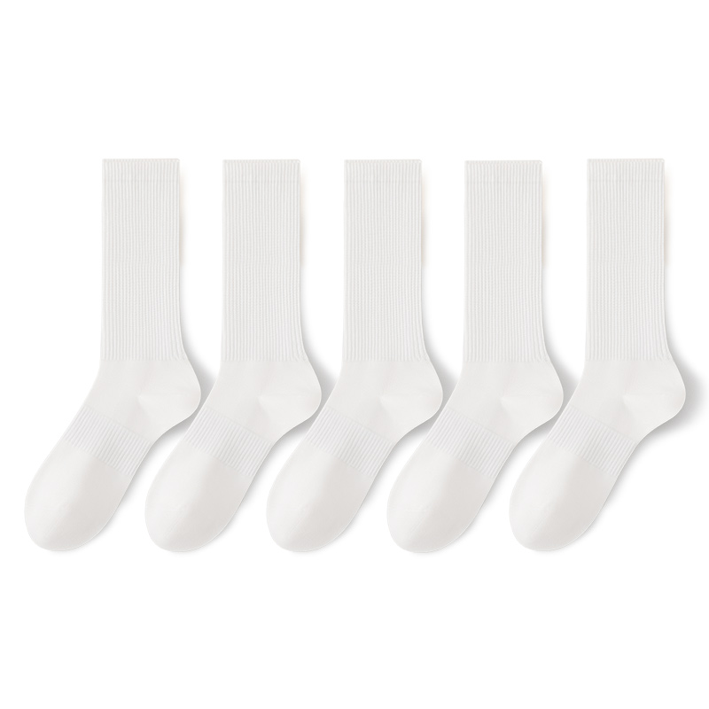 MIANZHUWU Knee High Socks All Season Unisex 5 Pack Combo Set
