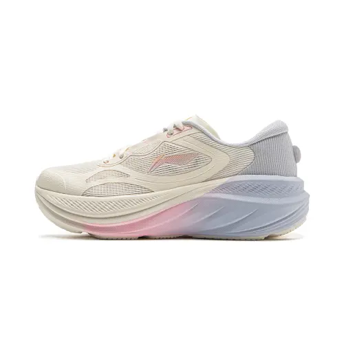 Li Ning Leisurely Cushioning Slip Resistant Abrasion Resistant Breathable Height Increasing Low top Running Shoes